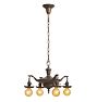 Vintage Classical Revival Chandelier Four Light