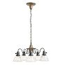 Vintage Classical Revival 5 Arm Chandelier