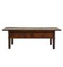 Vintage 2-Drawer Wood Coffee Table