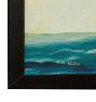Vintage Painting of Sailboats in Seascape
