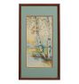 Vintage Painting of  Scenic Landscape in Watercolor