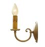 Vintage Pair Traditional Sconce Single Candle Light
