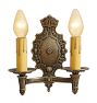 Vintage Set of 3 Romance Revival Sconces