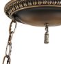 Vintage Traditional Pendant Pan Fixture 2 Light