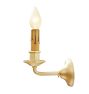 Vintage Traditional Sconces Pair of 2 Simple Candle