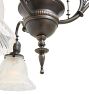 Vintage Victorian Chandelier 3 Arm electric
