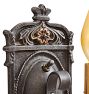 Vintage Revival Sconce Pair of 2 Candle Iron