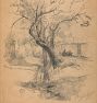 A Road in Polling by Arthur Wesley Dow Framed Reproduction Wall Art Print