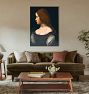 Portrait of a Young Lady by Leonardo da Vinci Framed Reproduction Wall Art Print