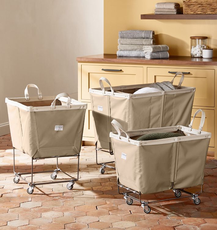 Steele Canvas x Rejuvenation Steeletex Laundry Cart | Rejuvenation