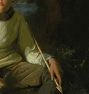 The Boy with the Arrow by Douglas Volk Framed Reproduction Wall Art Print