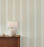 Sonning Stripe Sanderson Wallpaper Country Linen Swatch