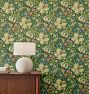 Golden Lily Morris & Co. Wallpaper Indigo