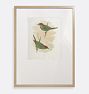 Birds Wall Art by Sinclair Framed Reproduction Wall Art Print, 14" x 22" - Natural Wood Frame with Acrylic Glaze