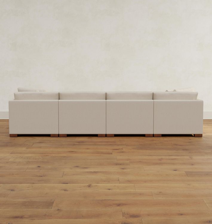 Wrenton 6-Piece Double Ottoman Sectional Sofa | Rejuvenation