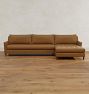 Hastings Leather 2-Piece Chaise Sectional