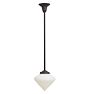 Art Deco Pendant with Stylized Schoolhouse Shade