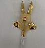 Open Box: Animal Cast Brass Hook, Rabbit