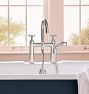 Rigdon Lever Handle Deck Mounted Tub Filler With Handshower