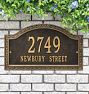 Grier Personalized Address Plaque