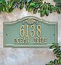 Holloway Personalized Address Plaque