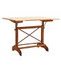 Vintage Industrial Wood Adjustable Drafting Table