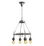 Vintage Victorian 4-Light Chandelier