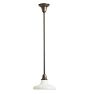 Pendant with Vintage Glass Shade