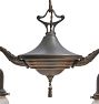 Vintage Classical Revival Chandelier 2 Light