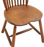 Vintage Dining Chairs with Spindle Back Set of 6