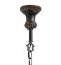 Vintage Romance Revival Chandelier 5 Arm