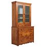 Vintage Traditional Cherry Wood Hutch