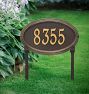 Hensley Personalized Address Plaque
