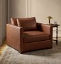 Wrenton Leather Chair-and-a-Half