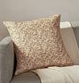 Flora Linen Pillow Cover, 20" x 20"  - Sunrise