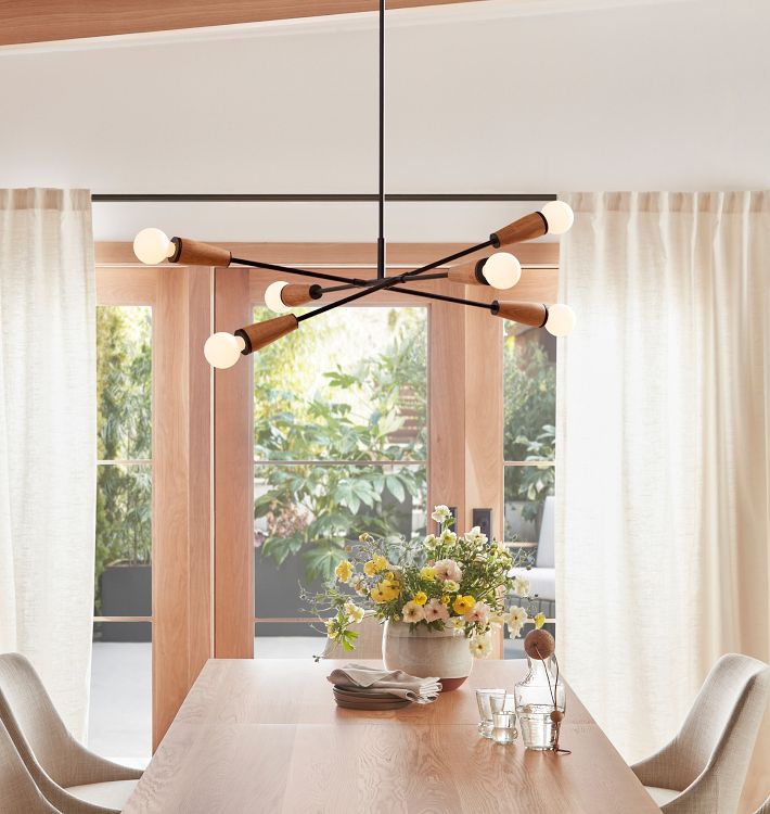 Altona Bare-Bulb Chandelier | Rejuvenation