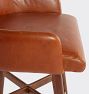 Dexter Swivel Leather Counter &amp; Bar Stool