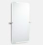Meadows Frameless Wide Rectangle Pivot Mirror