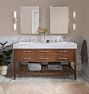 Richmond 60" Walnut Double Vanity