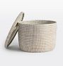 Burres Woven Hamper with Lid