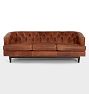 Monrowe Leather Sofa, 71-104"