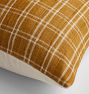 Plaid Silk Pillow Cover