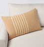 Relaxed Striped Pillow Cover