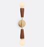Altona Bare-Bulb Double Sconce