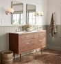 Marquam 56" Teak Double Vanity