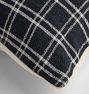 Plaid Silk Pillow Cover