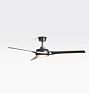 Condor Wet Rated LED Ceiling Fan, 56" - Matte Black