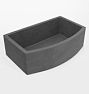 Farmhouse NativeStone Reversible Kitchen Sink - 33" x 18" - Slate