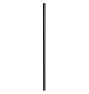 Ceiling Fan Downrod Matte Black, 12 in