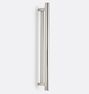 Upton Appliance Pull, 12" - Polished Nickel